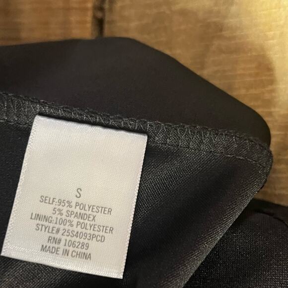 Mi Ami Black Strapless Dress Size Small‎ - Picture 12 of 12